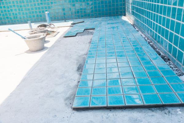 Pool Flooring Installation in Olympia